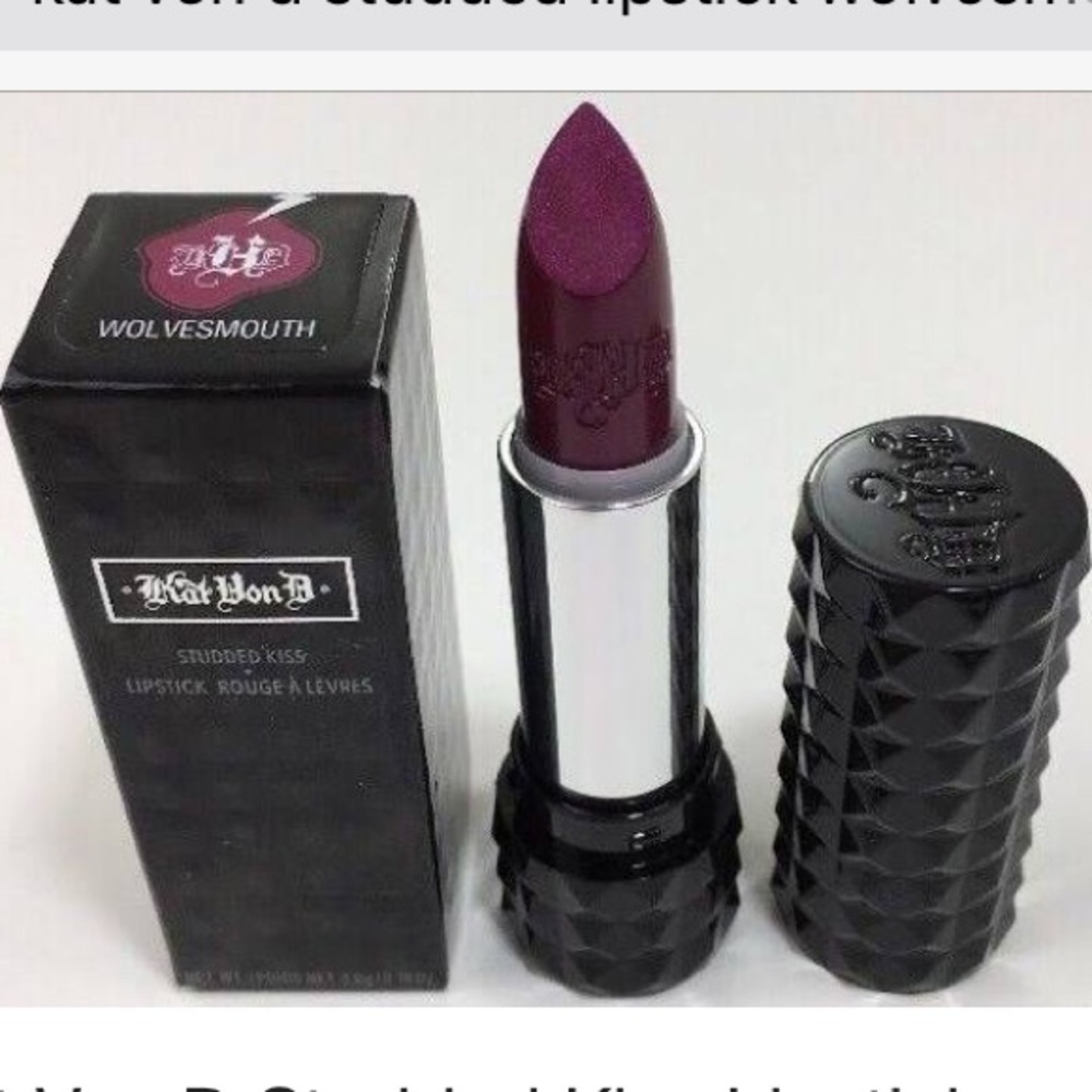 Kat Von D Studded Kiss Lipstick •Wolvesmouth•
